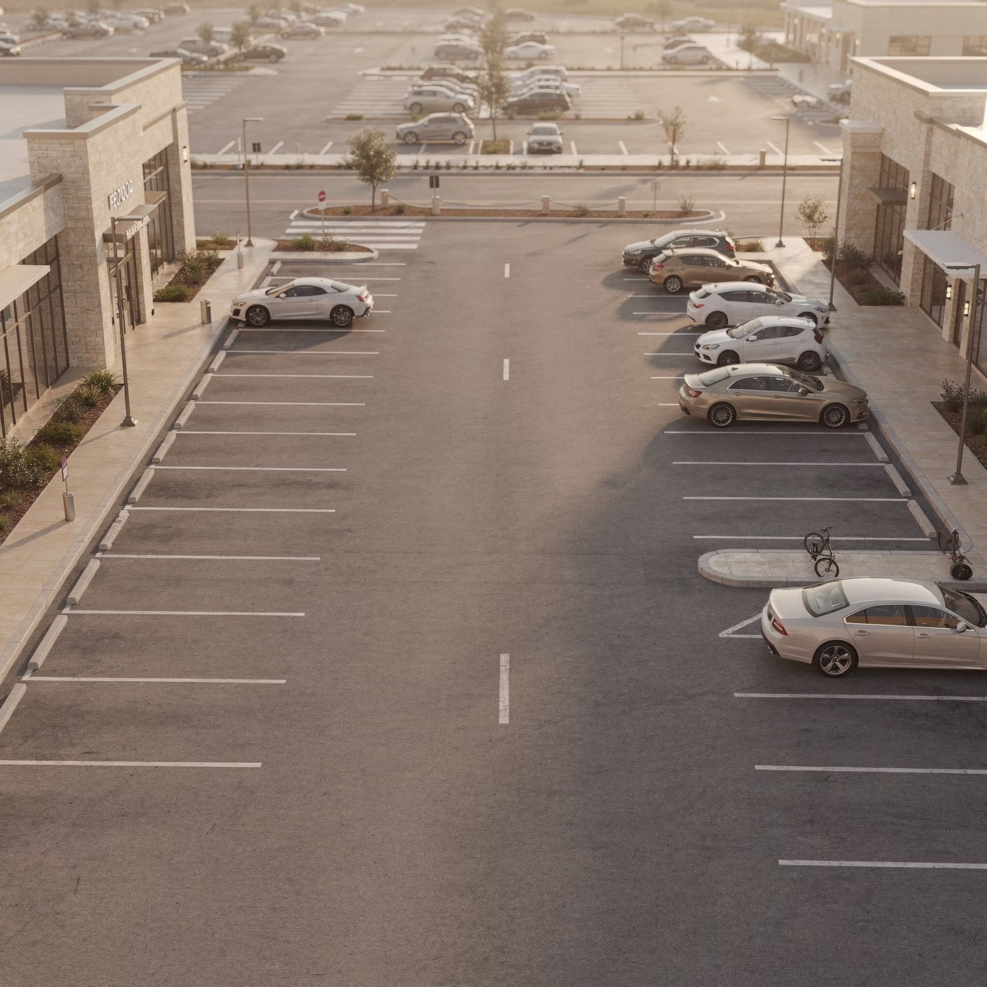 Ample parking